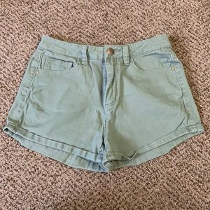 Women’s Green Shorts